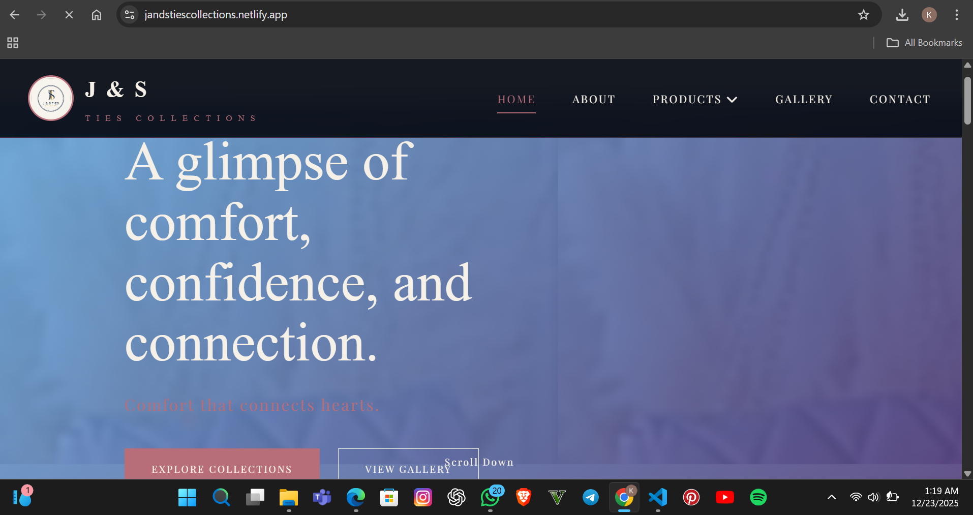 Clothing Website Full